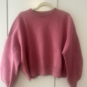 Women's Dusty Rose Crewneck Sweater
